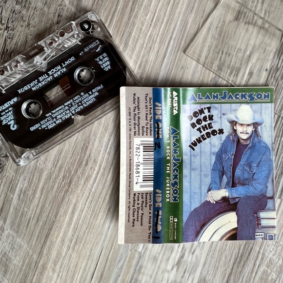 Alan Jackson . Don’t rock the jukebox cassette Tape - Picture 7 of 8